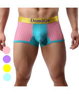 Men&#39;s Boxer Briefs: Ultimate Comfort with Ice Silk Technology and Cotton... - £6.29 GBP