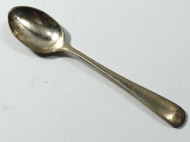 Antique Vintage Walker &amp; Hall W&amp;H So A  Silver Plated Coffee Spoon 5&quot; - $17.82