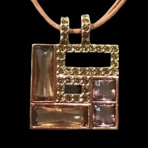 Swarovski Ilori Rose Gold One Size Pendant Necklace 851463 - £32.47 GBP