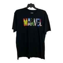 Marvel Mens Tee Shirt Adult Size 2xl Black Short Sleeve Tee - £16.74 GBP