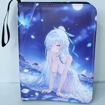 Jingliu Furina Water Card Binder 3-Ring Anime Waifu Redemption 10 In Folder - $59.08 CAD