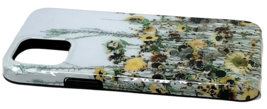 Plastic Fashion Case Cover For iPhone 12 Mini 5.4" - Blue Wildflowers Shockproof image 4