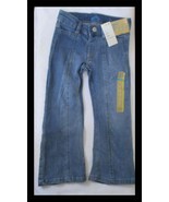 ThereAbouts Girls Superflex Flare Blue Jeans Size 4 Reg.  Adjustable Wai... - $24.35 CAD