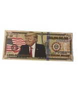 Replica 2 x Donald Trump Trillion NO LONGGER PRINTED Dollar Bill Gospel ... - $9.50