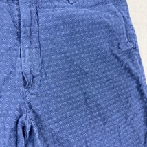 Polo Ralph Lauren Shorts Straight Fit Mens 38 Blue Chino Geometric Casua... - $14.89
