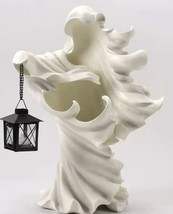 Cracker Barrel Exclusive 2023 Halloween White Resin Ghost with Lantern, ... - $92.07