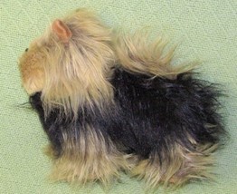 Pucci Pups Pomeranian Yorkie Plush Dog Tan Black Long Hair Puppy Stuffed Animal - £8.45 GBP