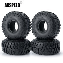  4Pcs 2.2inch 150*67mm Wheel Tires Rubber Tyres with Foam for Axial SCX10 TRX4 1 - £34.97 GBP