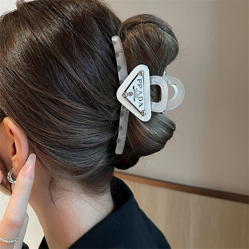 High grade grip clip new exquisite hairpin female back head high end simple large shark thumb200