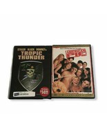 America Pie-- Tropic Thunder-- Lot of 2 DVD Comedy Movies - £9.04 GBP