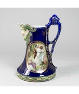  Royal Vienna Bohemia Zchekoslovakia CARL KNOLL c1883-1906 face Pitcher [8] - $1,018.35 CAD