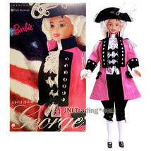 Year 1996 Barbie Fao American Beauties Collection 12 Inch Doll George Washington - £83.92 GBP