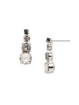 Descinding Round Dangle Earrings - £41.69 GBP