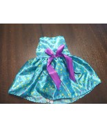 18” Doll American Girls Our Generations Teal Snowflake Dress NWOT! - £10.19 GBP