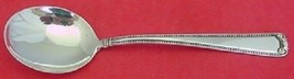 Scroll and Bead By Blackinton Sterling Silver Cream Soup Spoon 6 1/4&quot; - £61.52 GBP