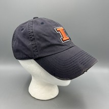 University of Illinois Fighting Illini Distressed Fitted Hat Large Hatworld-Lids - £11.60 GBP