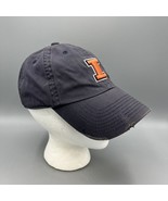 University of Illinois Fighting Illini Distressed Fitted Hat Large Hatwo... - £11.72 GBP