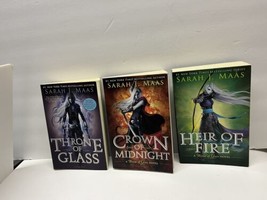 Throne of Glass Set #1-3 Original OOP Covers Sarah J. Maas Trade PB Lot ... - £58.18 GBP