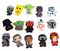 Star Wars SHOE CHARMS 15 Pack Vader Bounty Hunter Toss - $19.99