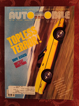 Rare AUTOMOBILE magazine July 1986 Chuck Yeager Corvette - £17.26 GBP