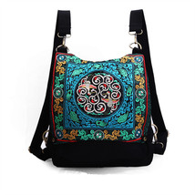 Handmade Embroidery Bag Retro Style Bag Handbag Woman Shoulder Bag - £31.92 GBP