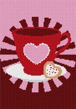 Hearty Tea Needlepoint Canvas - $50.00+