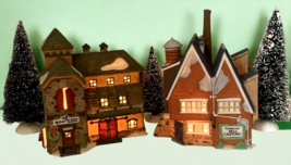 Dept 56 New England Village Lot McGrebe Cutters &amp; Sleigh Yankee Jud Bell Casting - £31.92 GBP