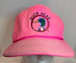 Pink Duck Head Hat. New Adjustable - $8.79