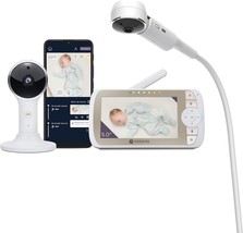 Motorola Nursery VM65X Connect - Crib Mount Video Baby Monitor - 5 Inch 1080p - £902.47 GBP