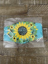 Unbranded Embroidered Sunflower Face Mask - $15.72