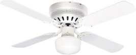 Litex Cc42Ww4L Celeste Collection 42-Inch Ceiling Fan With Five Reversible - £63.32 GBP