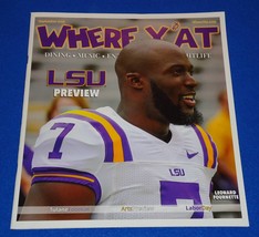 NEW WHERE Y&#39;AT MAGAZINE LEONARD FOURNETTE COVER LSU TIGERS JACKSONVILLE ... - £5.45 GBP