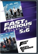 Fast &amp; Furious Collection: 5 &amp; 6 (DVD, 2017, Widescreen) NEW Sealed, Fre... - $128.98 MXN