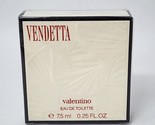 New Vendetta By Valentino Mini EDT Splash 0.25oz Sealed - $18.69