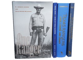4 Signed Texas Rangers Books Dedicated to Family of Homer Garrison jr - £221.94 GBP