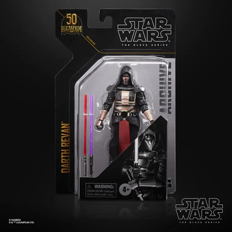  star wars lucasfilm 50th anniversary darth revan 6 inch scale the black series archive thumb200
