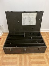 Vintage Military Carpenter Chest US tool kit coffee table box wwii crate... - £98.36 GBP