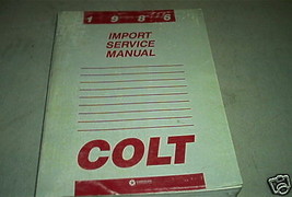 1986 Dodge Colt Service Repair Shop Manual Oem - $13.95