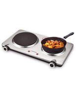 Electric Double Burner Hot Plate for Cooking, 1800W Portable Electric Stove - €186,26 EUR