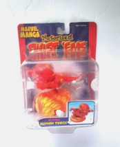 2004 Toy Biz Marvel Manga Motorized Twist Ems Flying Human Torch Fantastic Four - £17.89 GBP