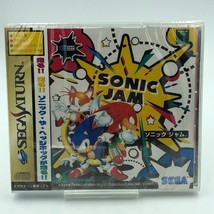 New Sealed Sonic Jam Sega Saturn Japan mint flawless Y-fold w tearstrip ... - £110.30 GBP