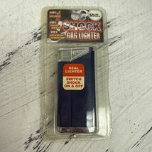 Novelty Vintage SHOCK GAG LIGHTER, Real Lighter Switch Shock On&amp;Off - $18.81