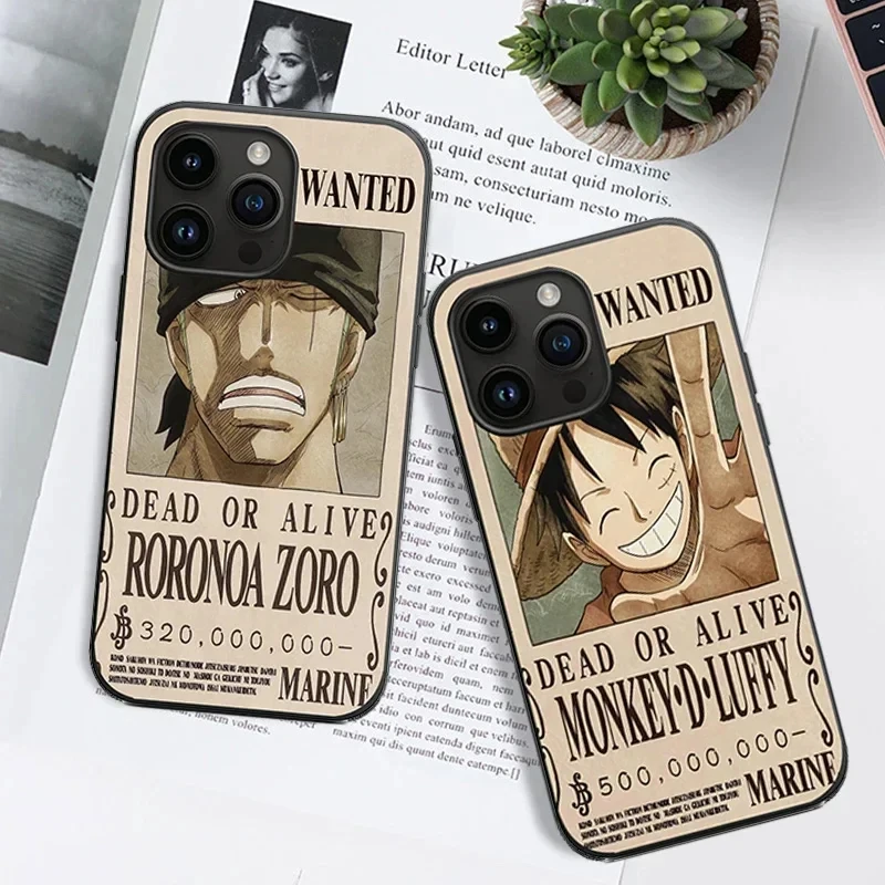 Anime ONE PIECE Luffy/Sanji/Zoro 3D Phone Case For for Samsung iPhone 15 X XS - $13.60