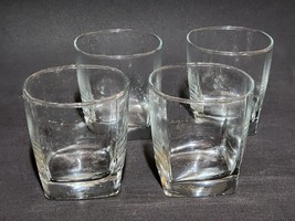Vintage DUROBOR Milano Clear Lowball Old Fashioned Rocks Glass - Set Of 4 - £20.85 GBP