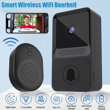 Wifi Wireless Intercom Smart Doorbell Video Security Camera Door Ring Bell Chime - £25.57 GBP