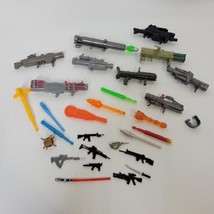 Mixed Lot (25) Of Action Figure Weapons Toys GI Joe + Various Characters Collect - £15.56 GBP