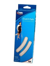 2 Ct) Crutch Pads CAREX Replacement Underarm Pads Extra Thick (1pair) LA... - £14.45 GBP