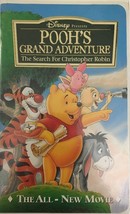 Pooh&#39;s Grand Adventure The Search For Christopher Robin VHS-TESTED-RARE-SHIP 24 - £21.94 GBP