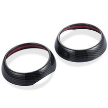 Ard side air vent decoration ring cover trim car sticker styling carbon fiber style for thumb200