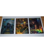 WIZARD Foil Collector Card 3 lot - Nightwing, Ash, Witchblade - $9.89